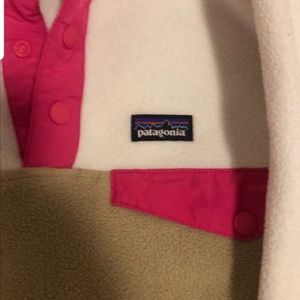 Patagonia synchilla girls large fleece